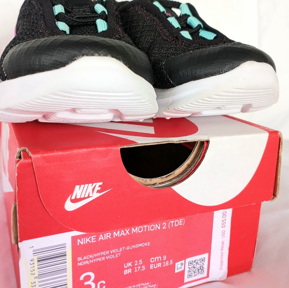 Toddlers NIKE AIR MAX SHOES Size 3c